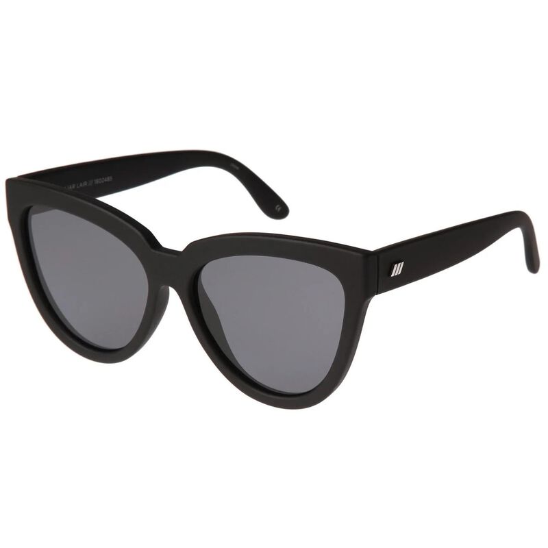 Le Specs Liar Lair Black Rubber Polarized Sunglasses image number 0